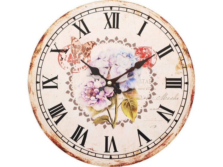 Часы настенные «Садовые цветы»