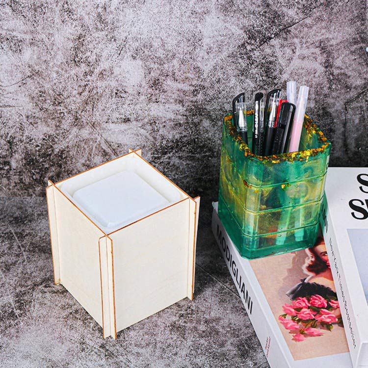 Силиконовый молд - Подставка для ручек, 12x9см — картинка 3