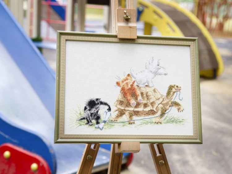 Набор для вышивания «Поехали!» — картинка 3