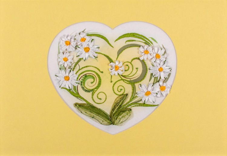 Набор для вышивания «Ромашки - сердце» — картинка 4