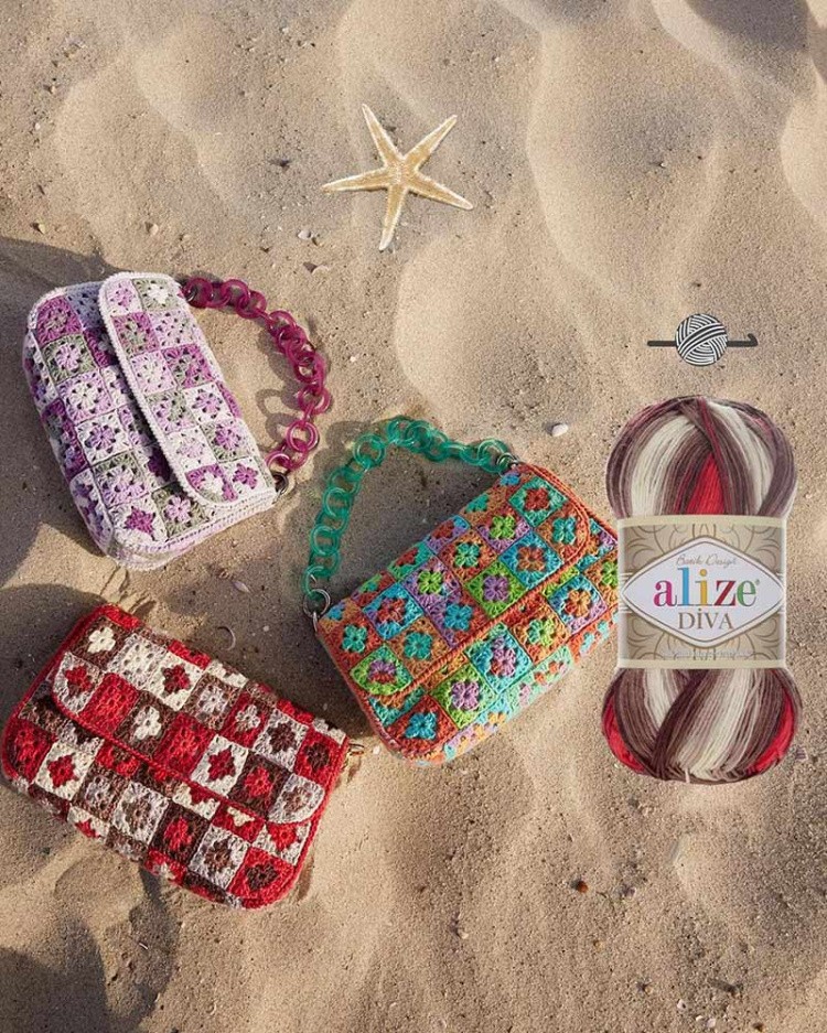 Пряжа ALIZE Diva batik design (3245), мультиколор, 5 шт. по 100 г — картинка 9