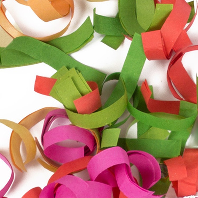 Пневмохлопушка 1 шт., 30 см, бумажный серпантин, BOOMZEE — картинка 3