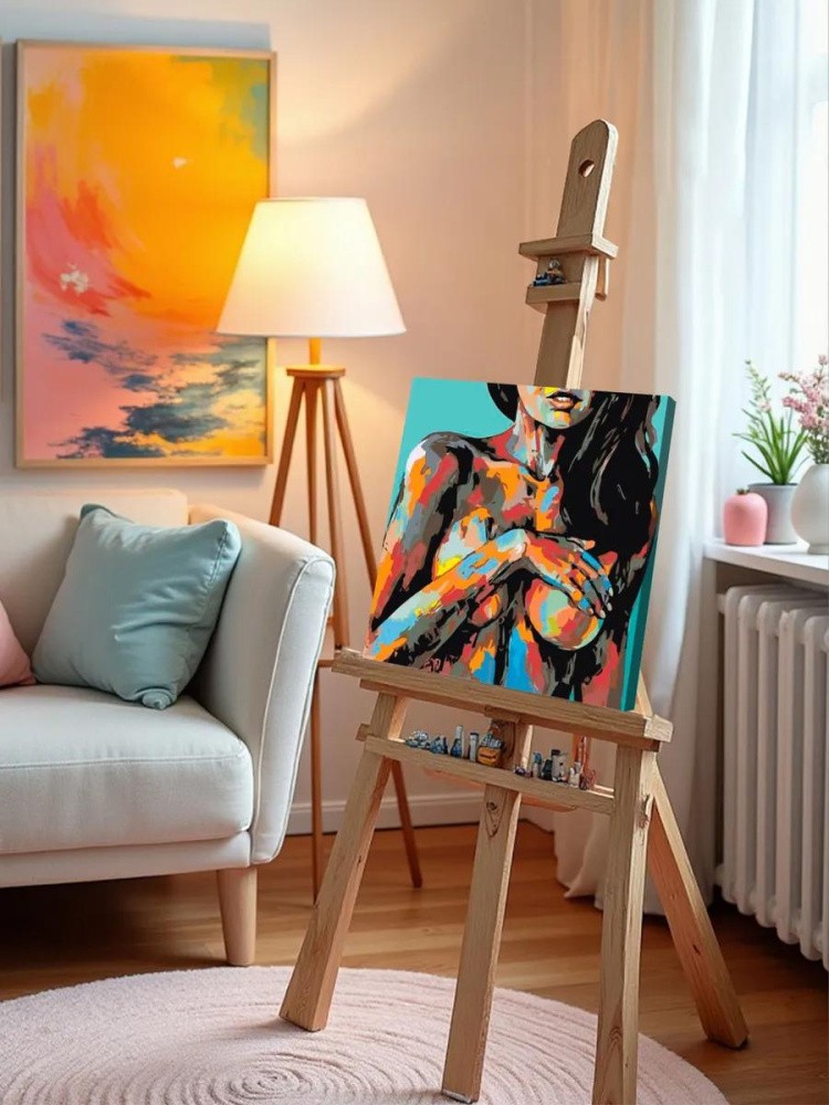 Картина по номерам «Лёгкая эротика» — картинка 9