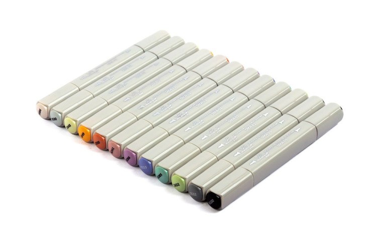 Набор маркеров на спиртовой основе Vista-Artista Style Манга, 12 цветов — картинка 2