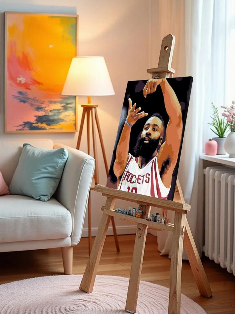 Картина по номерам «Джеймс Харден» — картинка 9