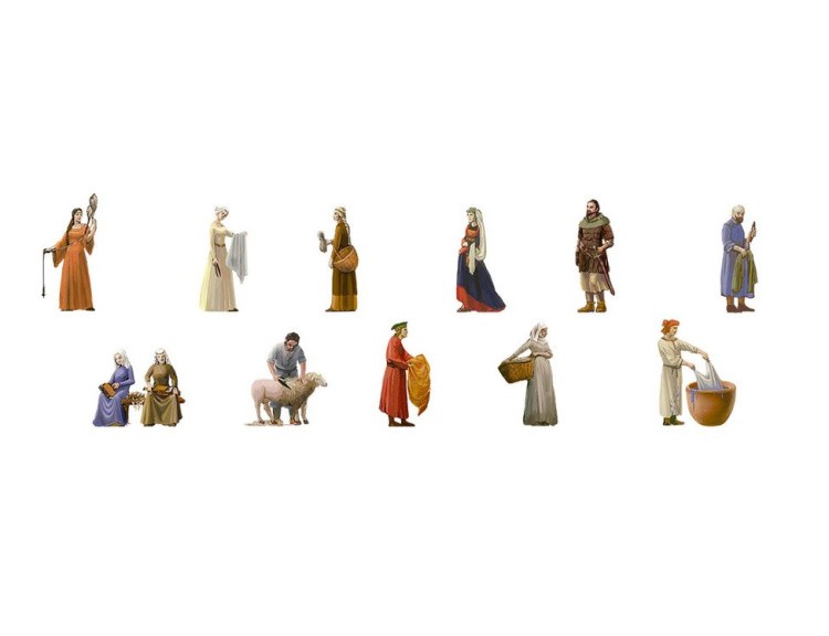 Сборная модель из картона «Ткацкая мастерская» — картинка 3