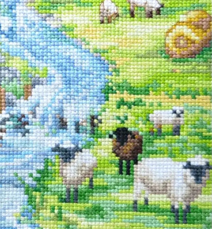 Набор для вышивания «Предгорья Альп» — картинка 4