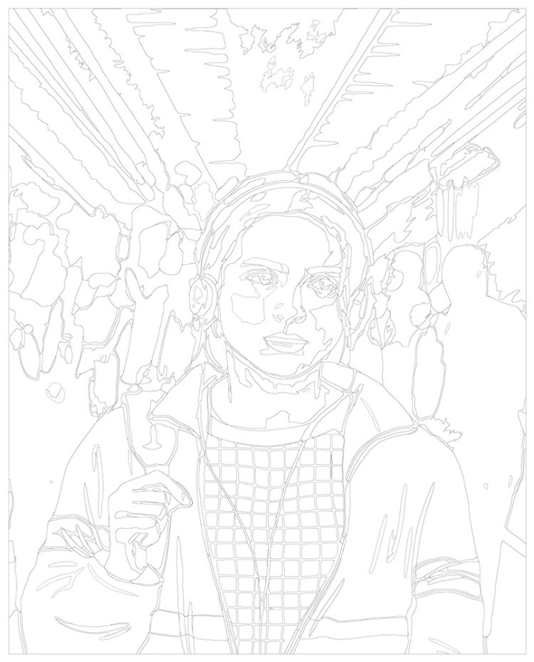 Картина по номерам ОСД Очень странные дела — картинка 3