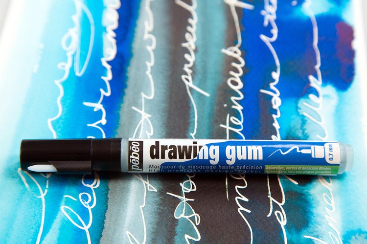 Маскирующий маркер Drawing gum 0,7 мм, 5,5 мл, Pebeo — картинка 12