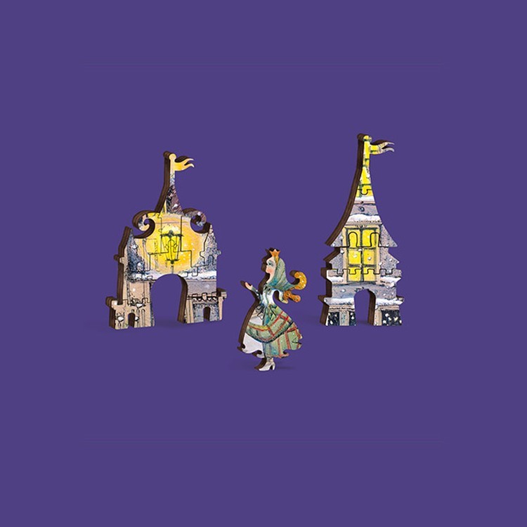 Деревянные пазлы DAVICI «Вкусный снег» — картинка 4