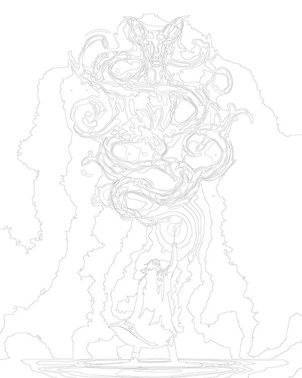 Картина по номерам «Гарри Поттер: Северус Снейп, лань Лили» — картинка 3