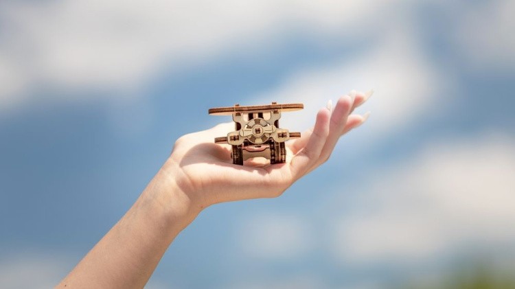 Конструктор из дерева «Эвик: Самолет», Eco Wood Art — картинка 6