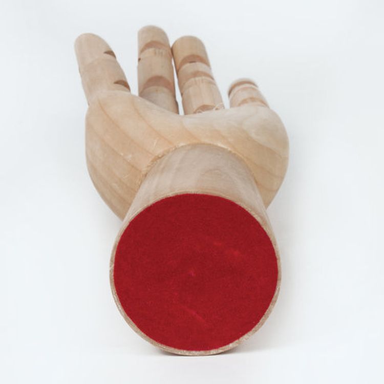 Манекен художественный «Рука», высота 30 см., мужская левая, дерево, BRAUBERG ART CLASSIC — картинка 10