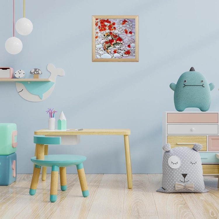 Картина по номерам «Карпы Кои» — картинка 3