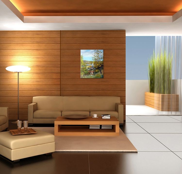 Картина по номерам «Дорофеев С.В., Очарование осени» — картинка 5