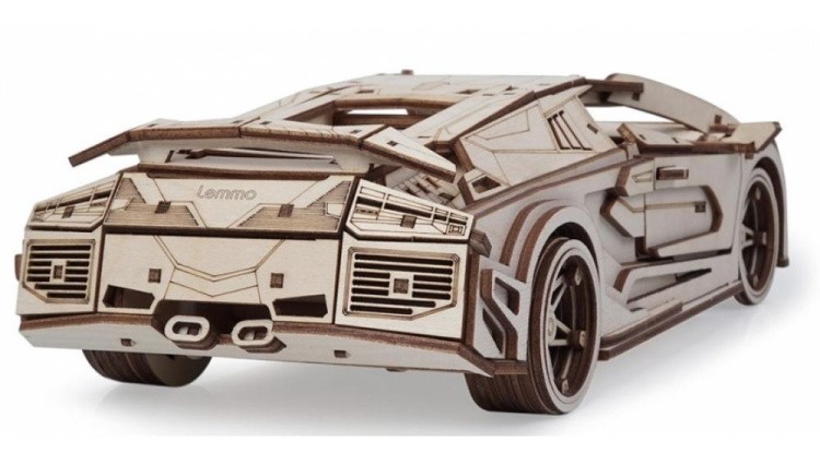 Конструктор из дерева «Спорткар СКАТ», Lemmo — картинка 4