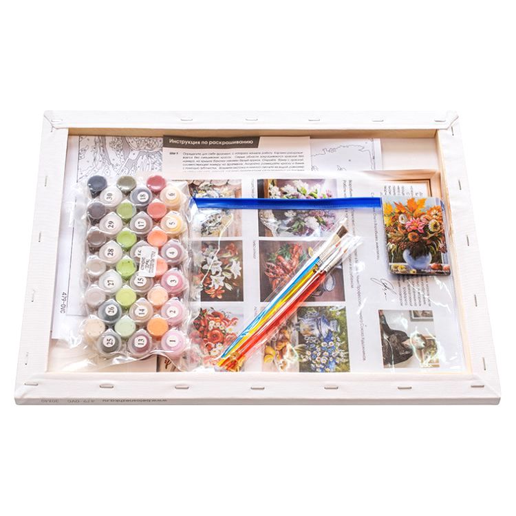 Картина по номерам «Натюрморт с фруктами» — картинка 3