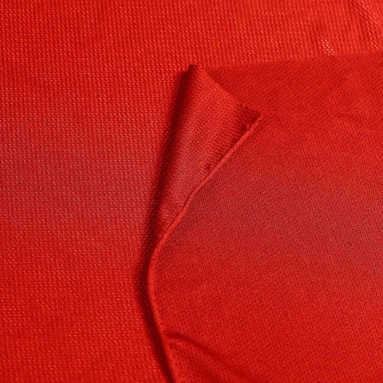 Сетка трикотажная, 3 м, ширина 150 см, 125 г/м², цвет: 04 яркий красный, TBY — картинка 3