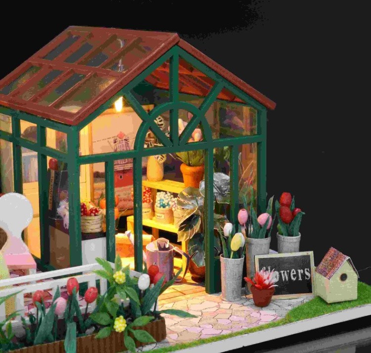 Набор для создания миниатюры (румбокс) «Мельница» — картинка 3