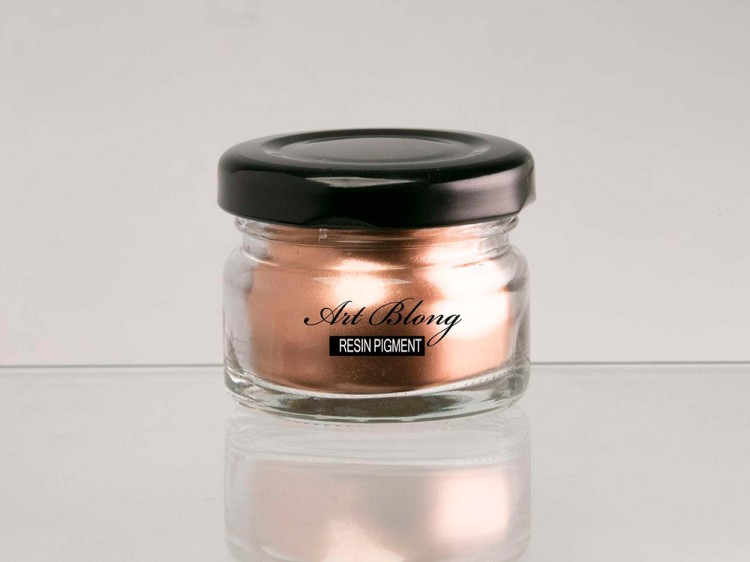 Набор пигментов всплывающих Metalic Gold, Bronze, Silver по 25 мл, Art Blong — картинка 2