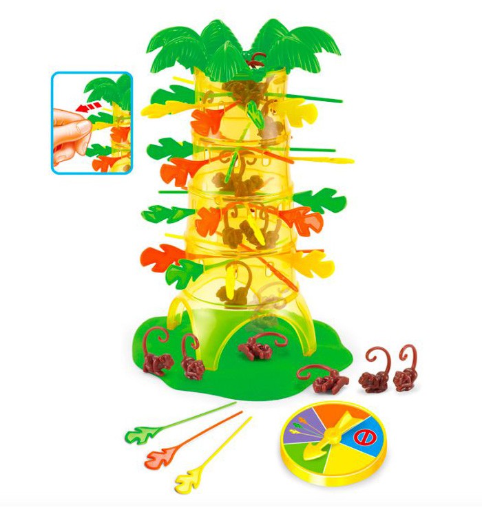 Развивающая настольная игра «Веселые обезьянки» — картинка 4