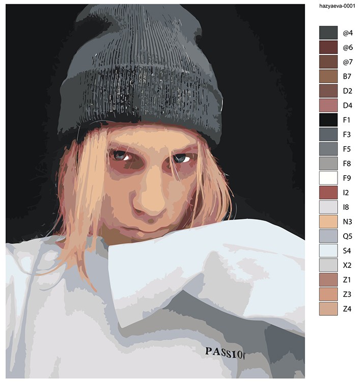 Картина по номерам «Твич стримеры Хазяева: PlohoyParen» — картинка 2