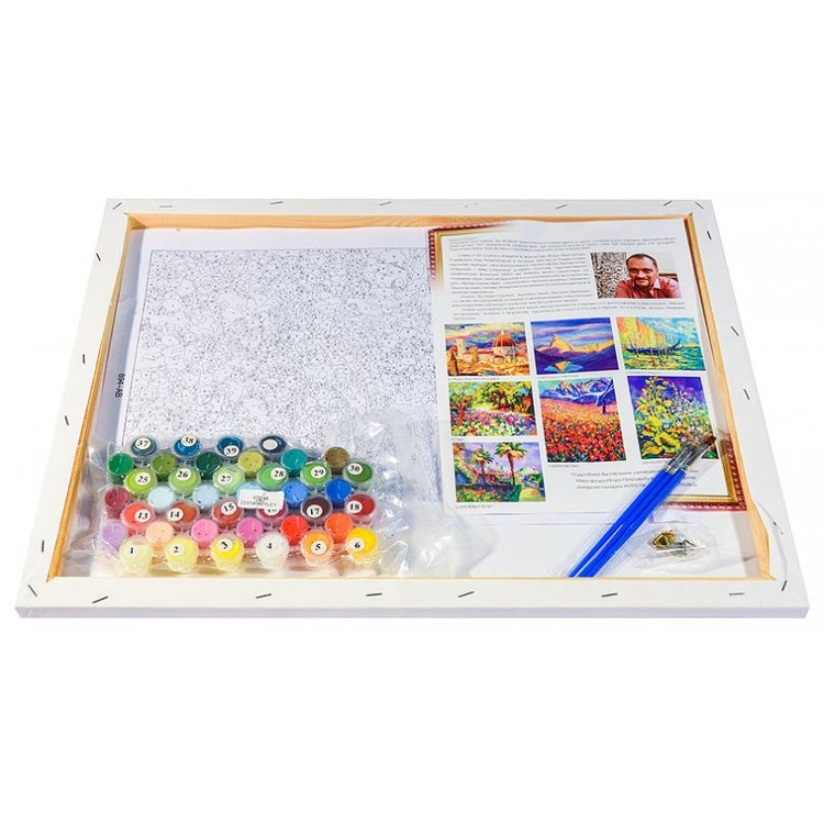 Картина по номерам «Дождь над Флоренцией» — картинка 3