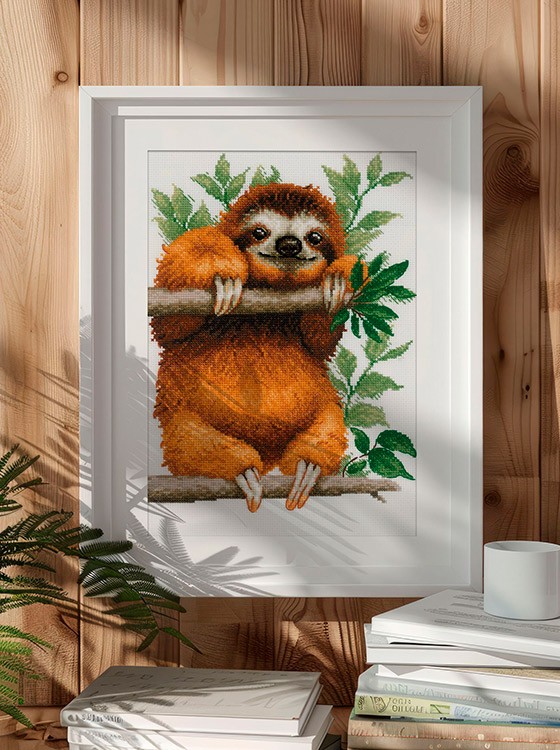 Набор для вышивания «Ленивец» — картинка 7