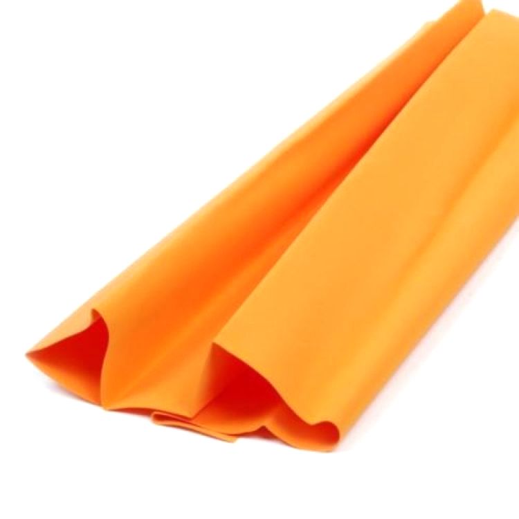 Фоамиран, 60х70 см, цвет: оранжевый