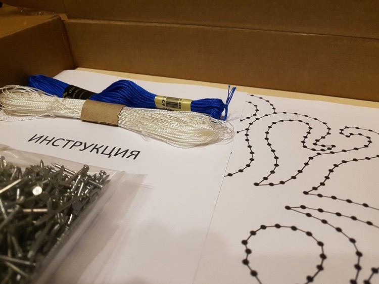 Набор для творчества STRING ART «Спрут» — картинка 7