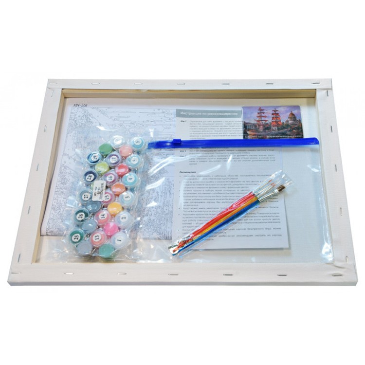 Картина по номерам «Италия. Озеро Комо» — картинка 3