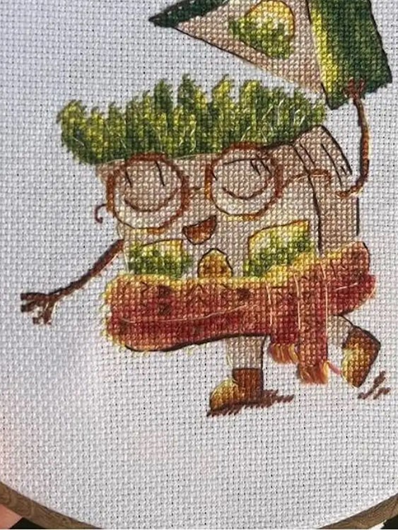 Набор для вышивания «Домик. Ботаник» — картинка 3