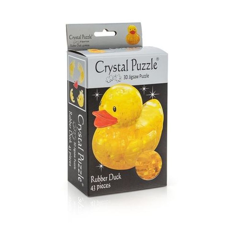3D Головоломка ««Уточка золотая»», Crystal Puzzle — картинка 2