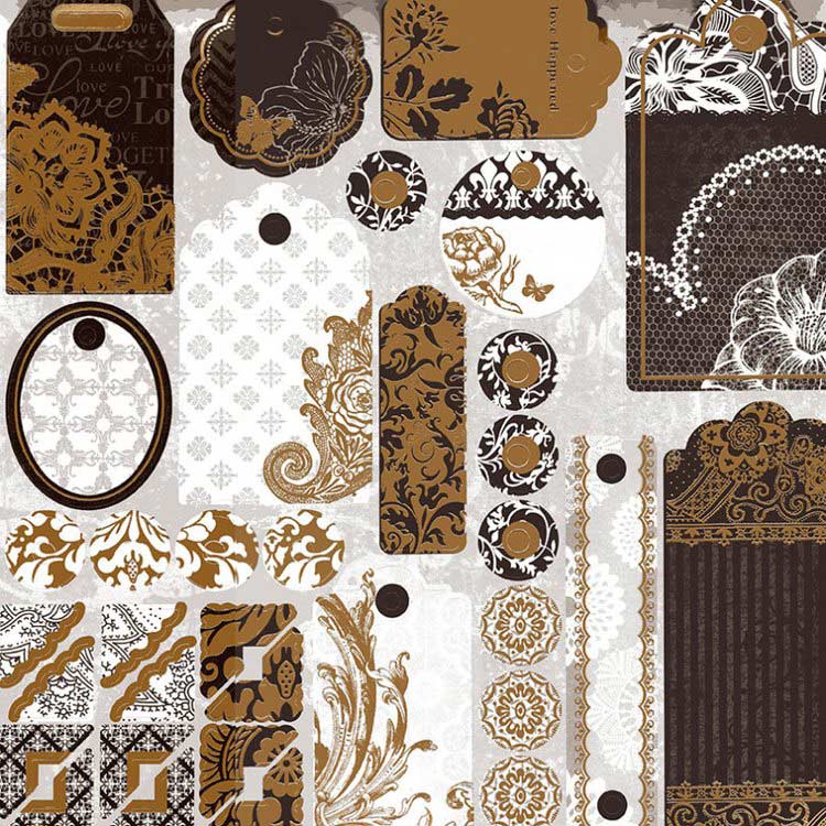 Набор бумаги «Черное золото» — картинка 11