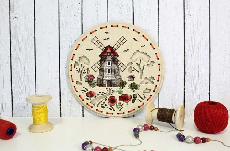 Набор для вышивания «Сельская мельница» — картинка 2