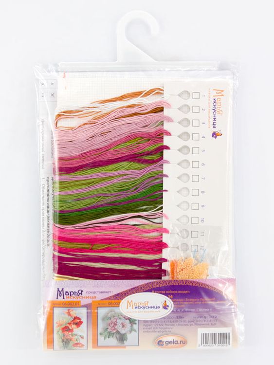 Набор для вышивания «Клематисы» — картинка 3