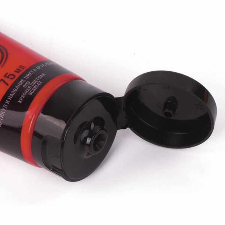 Краска акриловая художественная BRAUBERG ART CLASSIC, туба 75мл, красная светлая — картинка 3