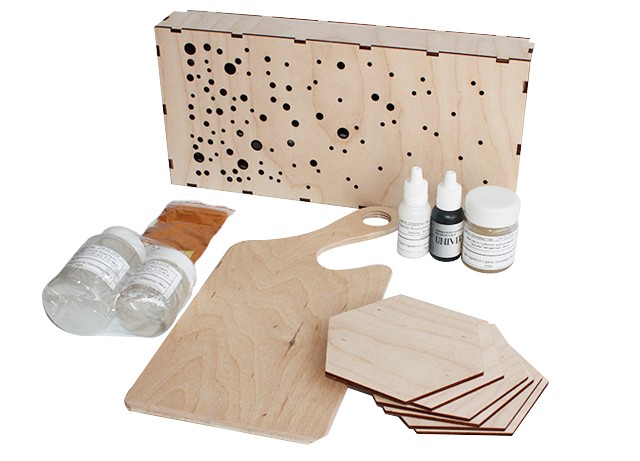 Набор для создания картины эпоксидной смолой Fancy ON Ривенделл, Чип-Арт — картинка 4