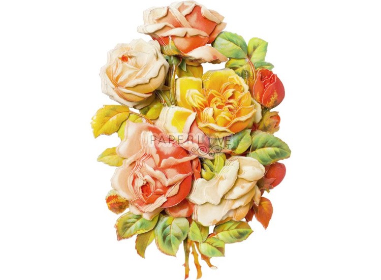 Папертоль «Цветочная композиция» — картинка 3