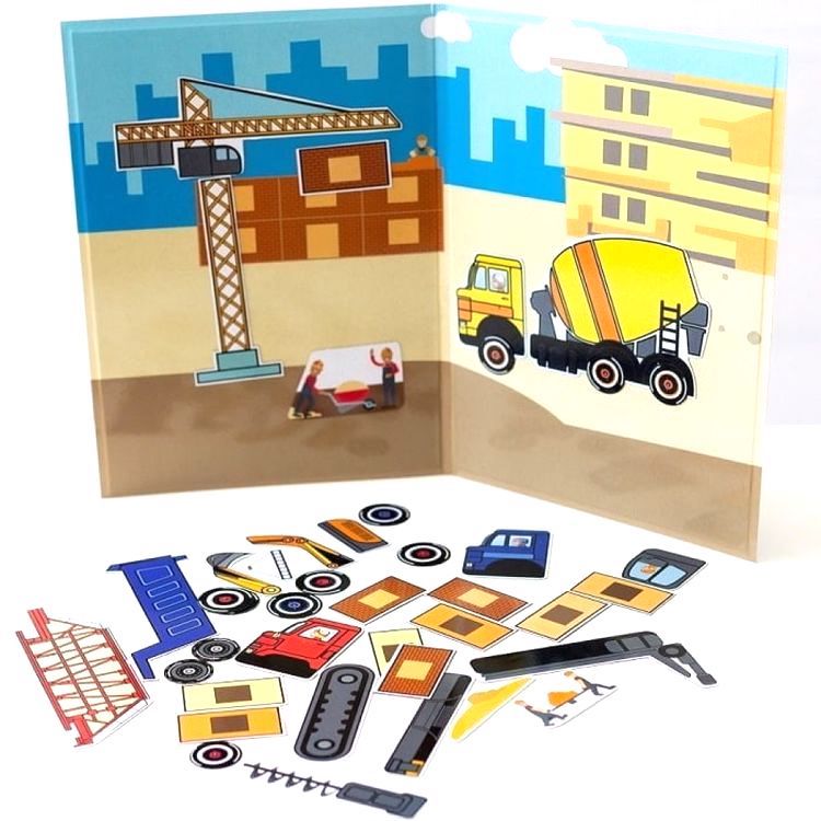 Магнитная книга «Стройка» — картинка 2