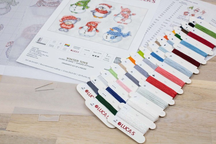 Набор для вышивания «Зимние игрушки» — картинка 10