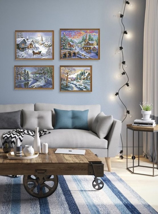 Набор для вышивания «Рождественская ночь» — картинка 6