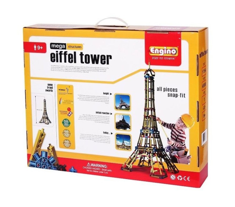 Конструктор «Эйфелева Башня», ENGINO MEGA STRUCTURES — картинка 3