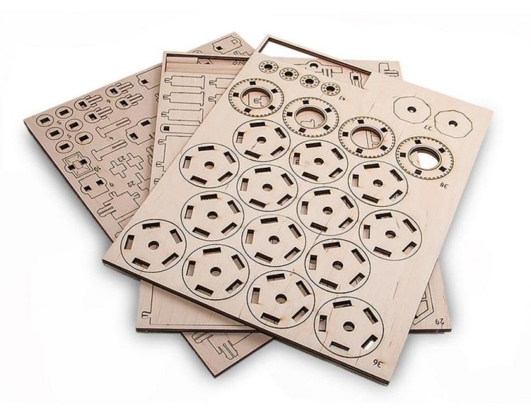 Конструктор из дерева «BELAZ MINI», Eco Wood Art — картинка 3