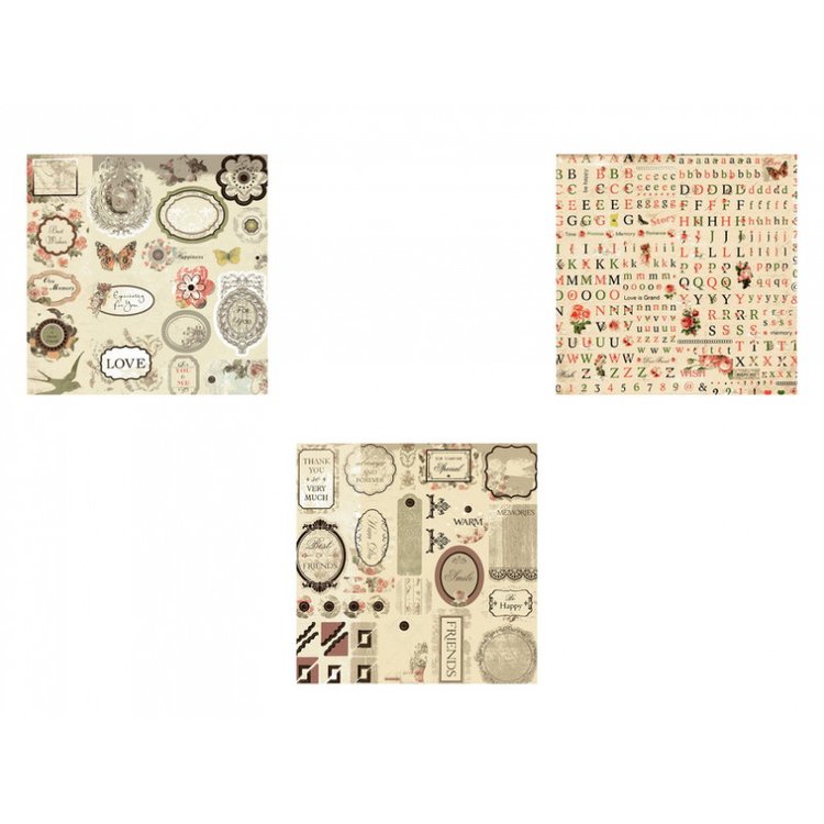 Набор бумаги «Вальс цветов» — картинка 8