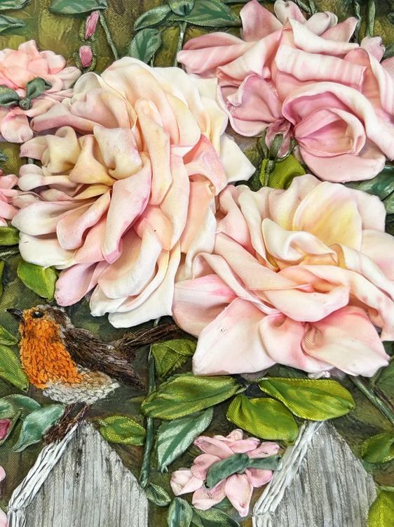 Набор для вышивания «Зарянка в саду» — картинка 2