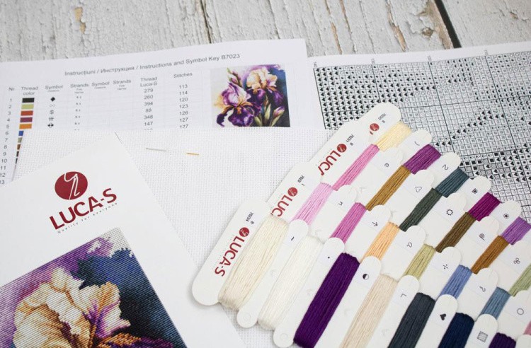 Набор для вышивания «Ирис Burgermeister» — картинка 4