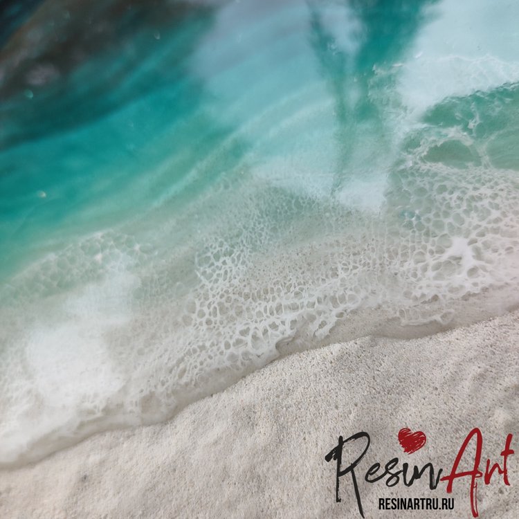 Текстурное морское дно - Набор для рисования эпоксидной смолой (Море) — картинка 4