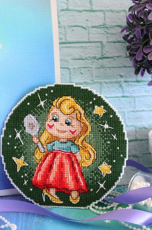 Набор для вышивания «Знаки зодиака. Дева» — картинка 2