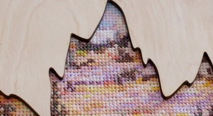 Набор для вышивания «Лавандовые поля» — картинка 2